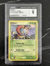 Volbeat Pokemon 2005 EX Emerald 42/106 CGC 9 on eBay