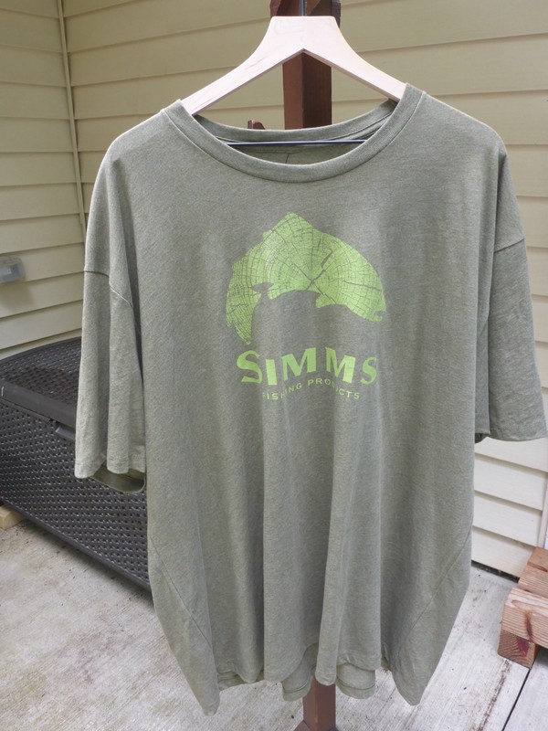 Simm's Logo T-Shirt Mens XXL