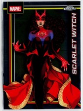 Scarlet Witch 2026 Topps Chrome Marvel Comics #145