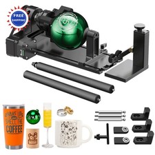 xTool RA2 Pro Ultra Laser Engraver Must Riser Y-axis Rotary Roller Engraving