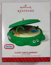 Hallmark Keepsake Ornament 2014 Classic Turtle Sandbox Little Tikes--610-54