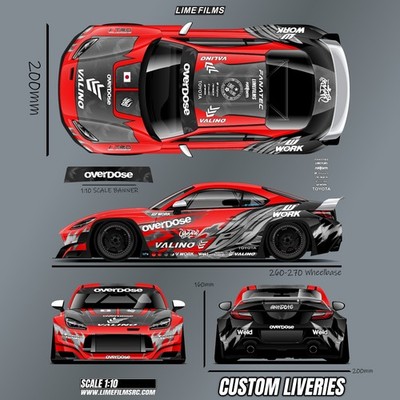 RC Car Livery - GR Weld Overdose