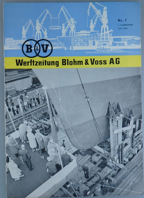 ''Werfzeitung Blohm & Voss AG'' 7/1961 (120661)