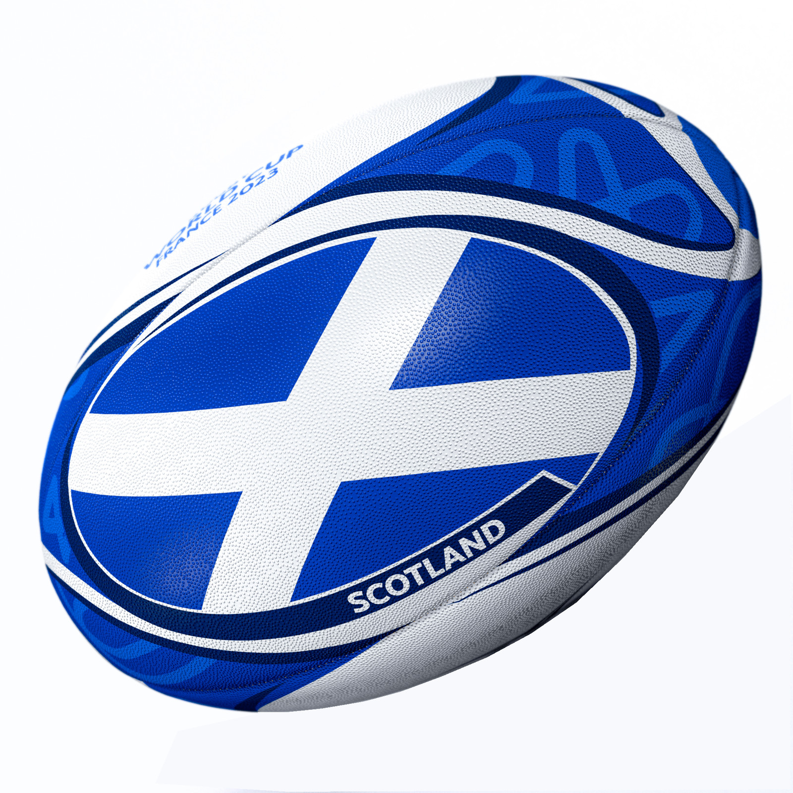 Rugby World Cup 23 Scotland Flag Ball by Gilbert, Size 5 JOKER5000