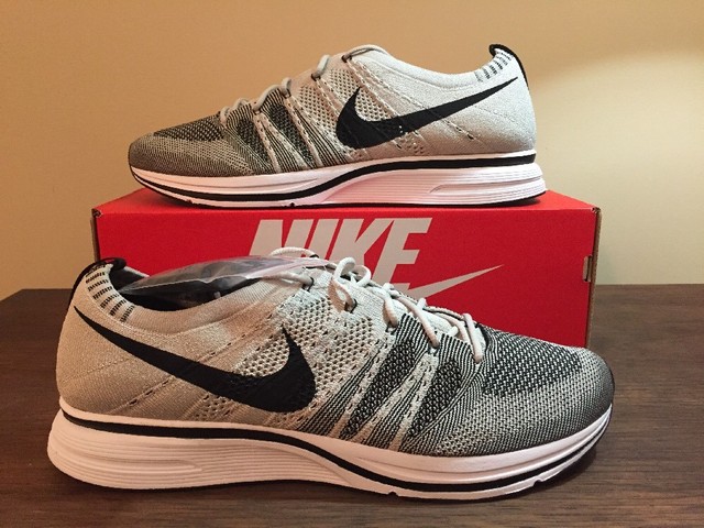 flyknit trainer sunset tint on feet