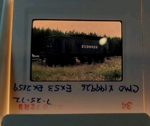 RAILROAD SLIDES Collection Lot 35MM Kodachromes Steam Train DRGW Fall DM&IR Stm - Picture 11 of 16