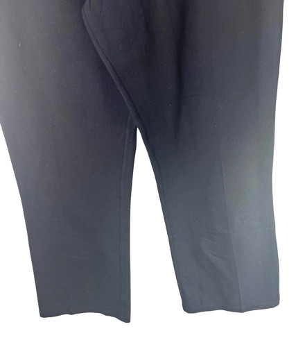 Lane Bryant V Sport By Venezia Black Stretch Pants Womens Activewear 18/20 - Picture 10 of 11