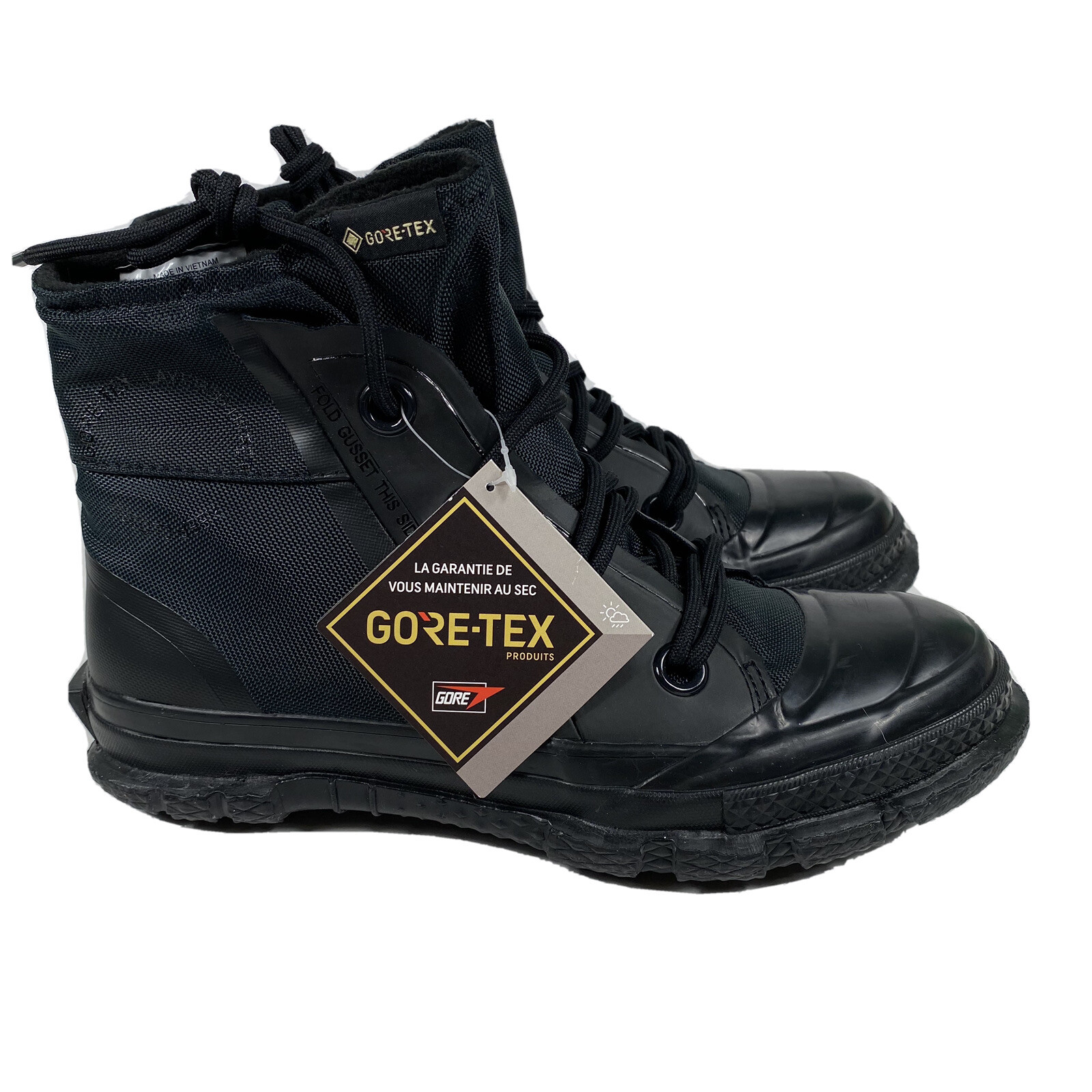 black gore tex converse