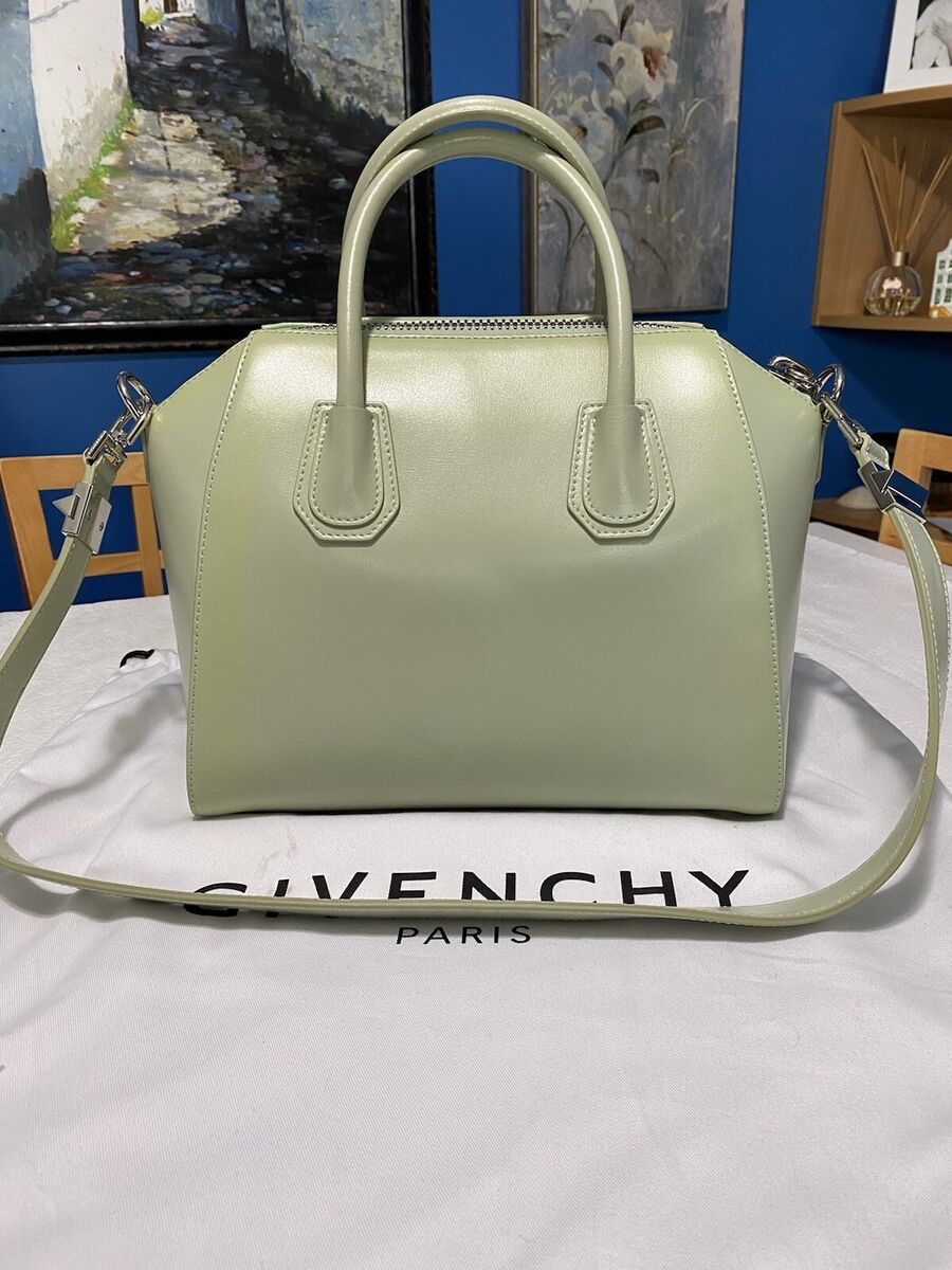 Givenchy Pistachio Mint Seafoam Sage Green Small Antigona Givenchy Pistachio Mint Seafoam Sage Green Small Antigona