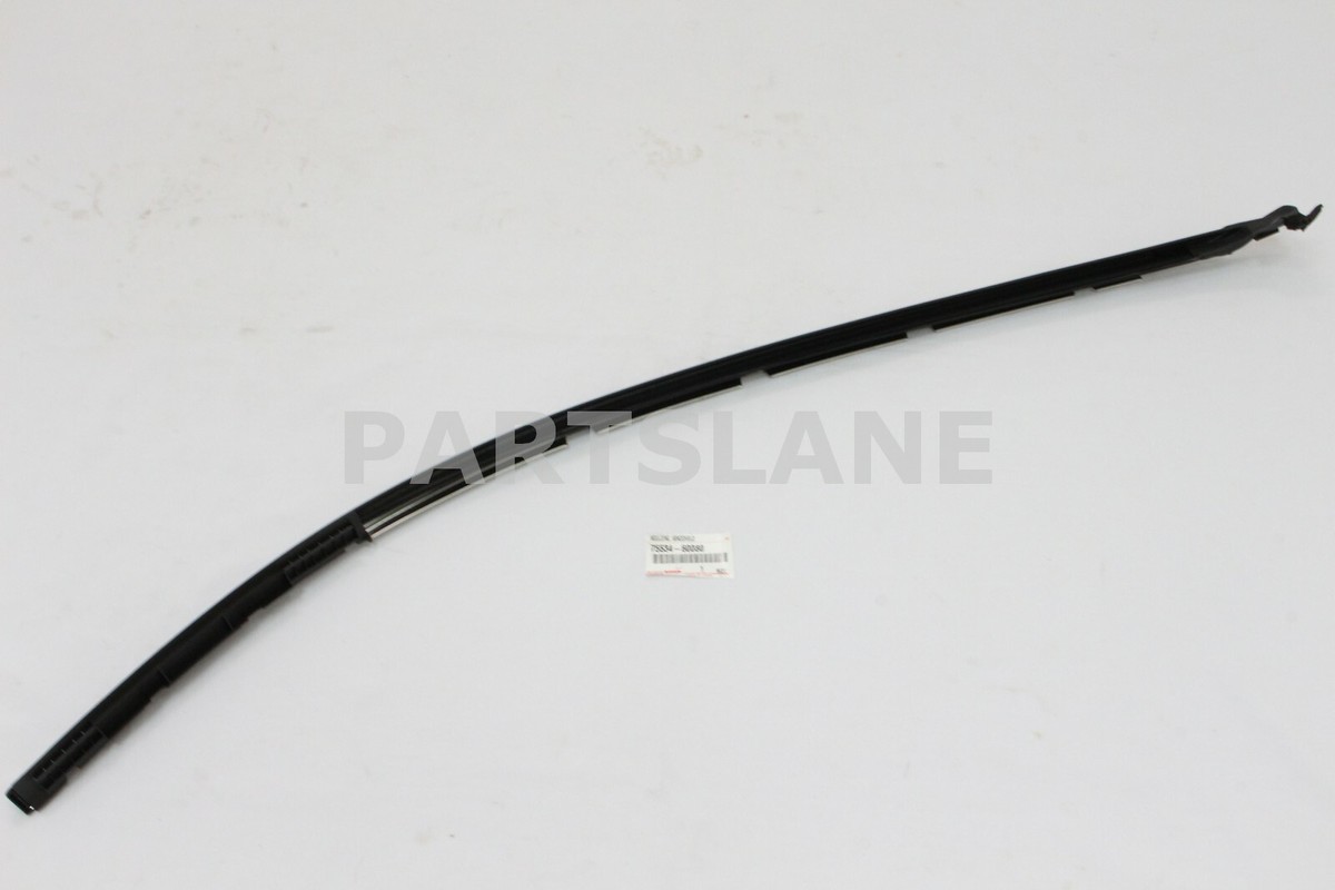 「松」 Lexus LX570 2008-2009 OEM Genuine Windshield Moulding 75534-60080