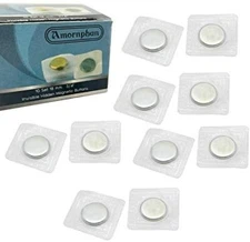 10 Set 18mm.Invisible Hidden Magnetic Buttons Snap Magnet Fastener Handbag Cloth