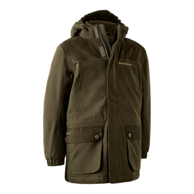 Deerhunter Kinder Adler Winter Jagd Jacke Asphalt wasserdicht Schießmantel UK