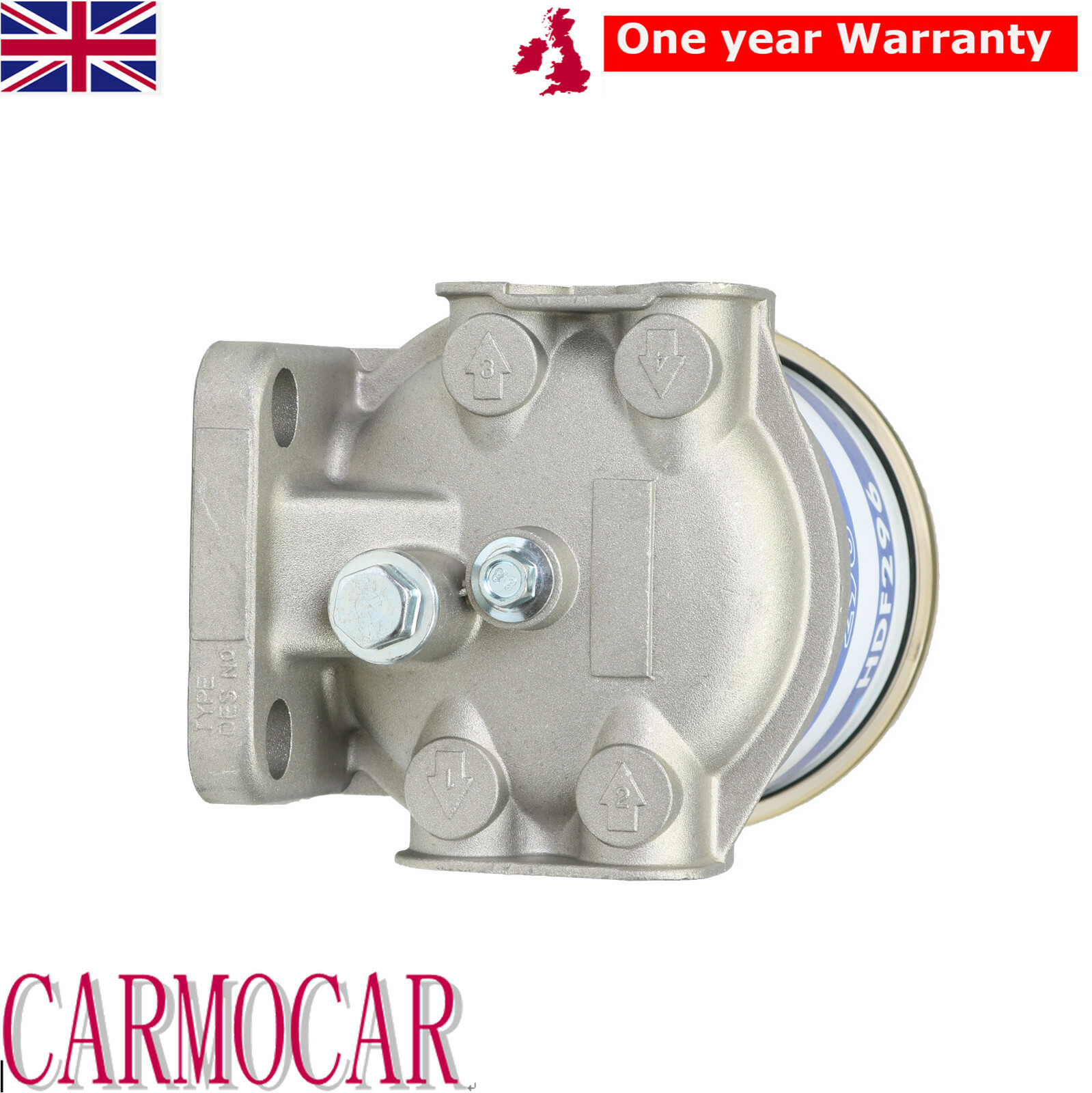 With Water Separator Glass bowl Single Diesel Fuel Filter assembly