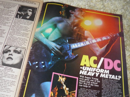 ROCK ON! MAGAZINE No.4 August 1978 - Black Sabbath Kiss Rainbow Meatloaf AC/DC - Imagen 10 de 10