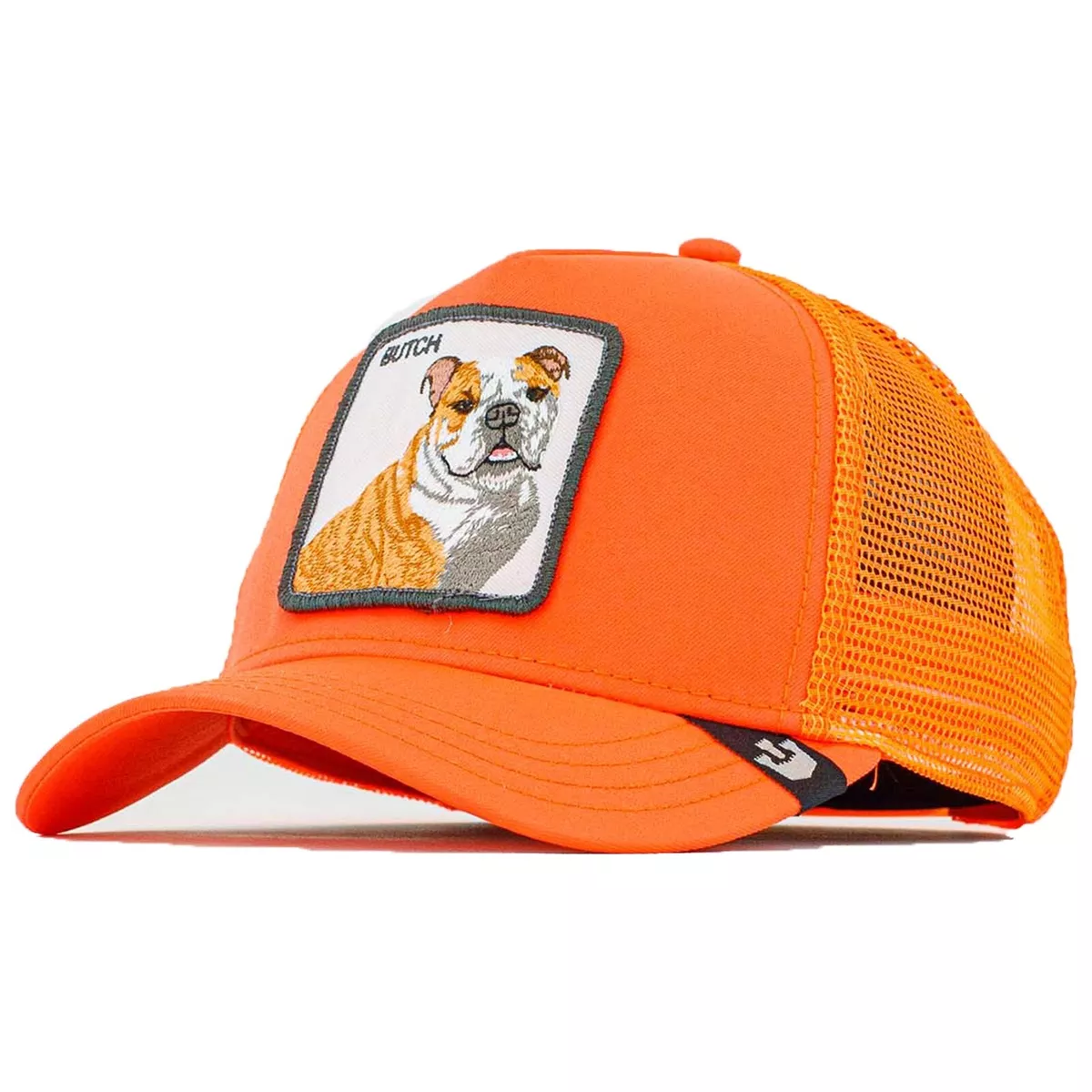 Goorin Animal Farm Trucker Baseball Snapback Hat Cap Butch Bulldog