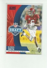 2021 SCORE NFL DRAFT SHOWCASE #6 DEVONTA SMITH 047/100
