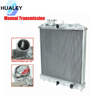 3 Row Aluminum Radiator For 1992-2000 Honda Civic Del Sol Integtra EG EK MT