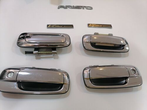 Toyota Aristo JZS161 Chrome door handles Lexus GS300 GS400 Vertex Emblem Aristo  - Picture 1 of 5