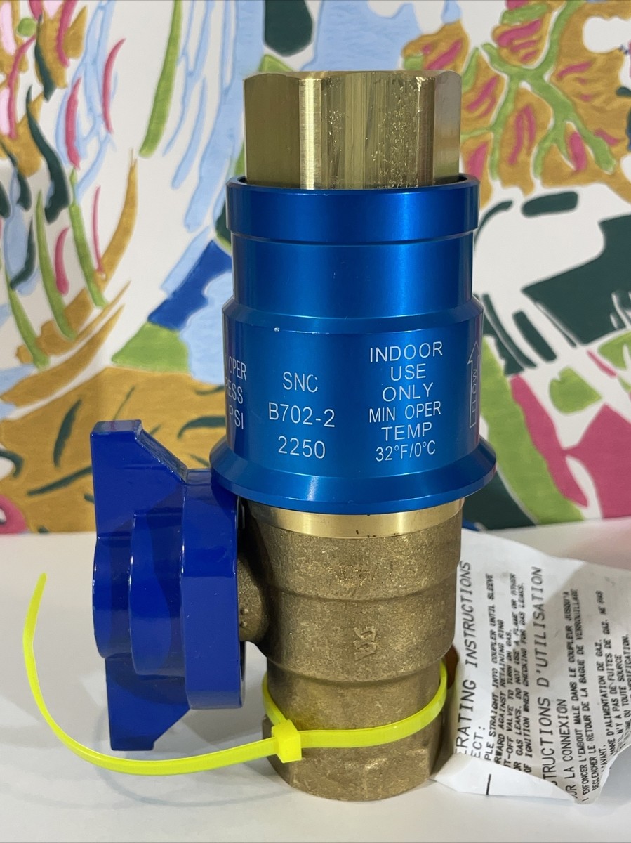 1 2 Dormont Quick Connect Tee Valve Dormont SnapFast 1/2 In Gas Quick