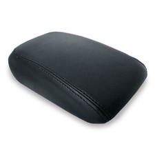Center Console Lid Armrest Cover Pvc Leather For Mazda Mx-3 1992-1998 Black