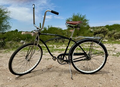1963 Schwinn 26”Custom Typhoon Springer Persons Seat Monkey Bar