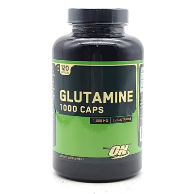 ON Optimum Nutrition Glutamine 1000mg Capsules 120 Servings