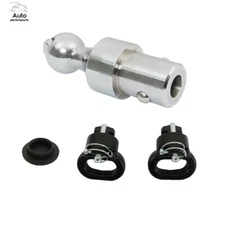 60638 Puck System 2-5/16" Gooseneck Ball & Safety Chain Anchor Kit 9500 lb