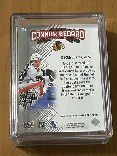 2023/24 Upper Deck The Connor Dedard Collection 25 Rookie Card Set “Opened” - Picture 6 of 6