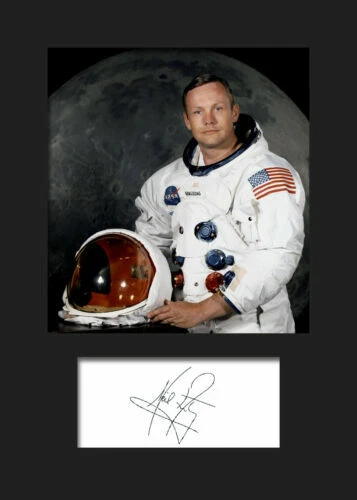 Signed Prints Science/Space Collectable Autographs