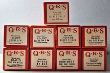 QRS Player Piano Word/Music Roll - Choose Roll - Use Drop Down Box to Choose