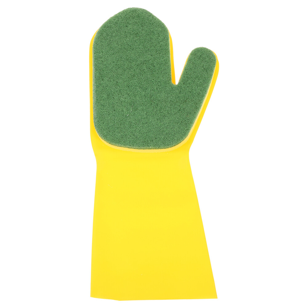 Sponge Latex Cleaning Gloves Man Silicone Oven Mitt Dish Washing Towels