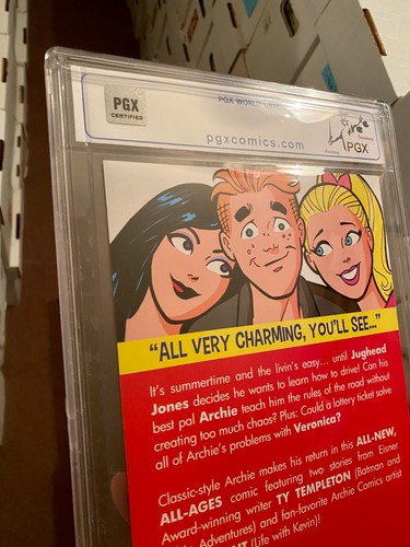 Your Pal Archie #1! Graded 9.8! Hulk #181 Cover swipe, Canadian Variant 1/500! - Picture 6 of 9