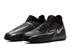 NIKE PHANTOM GT2 ACADEMY DF IC INDOOR SOCCER MEN'S SIZE 8.5 NWB no box top