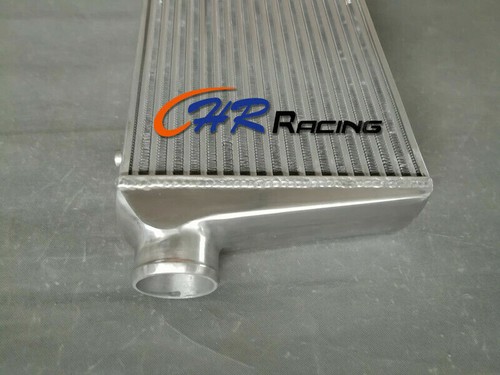 Intercooler de aluminio 600x300x76mm universal FMIC + AZUL kit de tuberías 76 mm tubería - Imagen 5 de 5