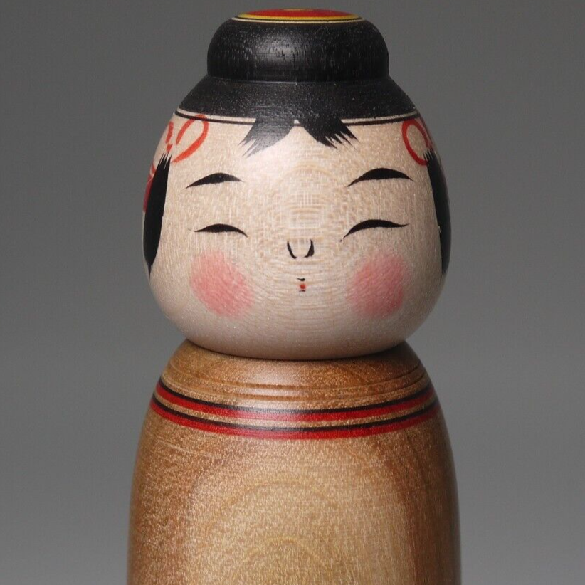 11.5cm/4.5" SASAMORI Junichi 1954 , Japanese traditional Kokeshi doll eBay