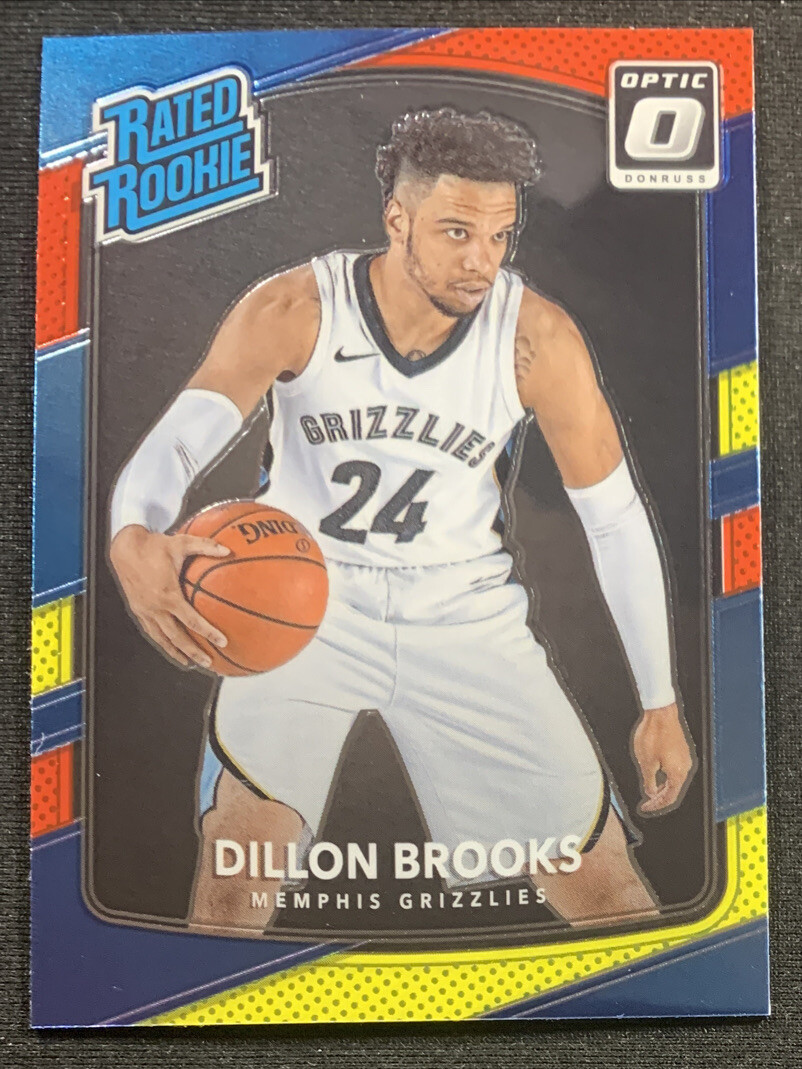 Dillon Brooks 2017-18 Donruss Optic RED & YELLOW Rated Rookie Card RC #152
