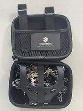 ROCKRAIN Ice Cleats Crampons Snow Traction 19 Stainless Steel Spikes for Winter