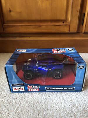 Maisto Exclusive Edition 1:24 2008 Hummer HX Concept All Stars Red New in Box