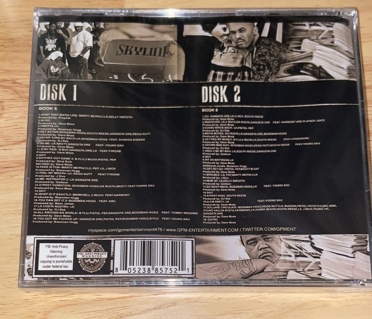 GPM PRESENTS-MAFIA TIES (RARE) (COLLECTORS) SAN DIEGO RAP (PIRU)