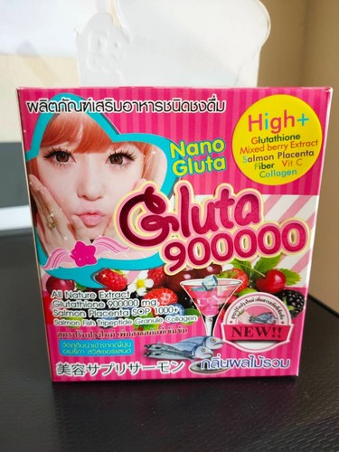 Nano gluta 9000000 Drink Punch, Skin Whitening, Anti-Aging 6X - Picture 6 of 7
