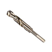 Reduced Shank Twist Drill Bits, 17.5mm Cutting Edge, Titanium & Nitride Coated