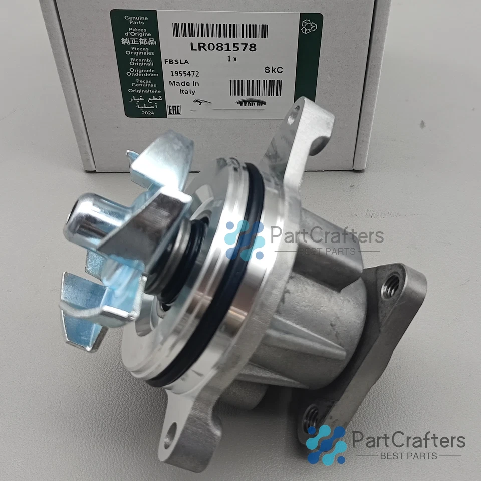 Bomba de agua para Land Range Rover Evoque LR2 Discovery Sport 2,0 L LR081578 Foto 3 de 4