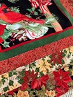 Quilt top: Handmade Christmas Quilt Top- Christmas Cardinals  48"x67" — photo 3