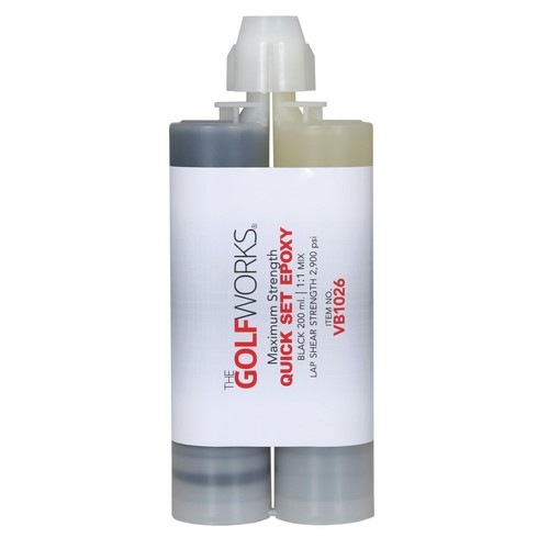 The GolfWorks Maximum Strength Quick Set Epoxy - 4 oz, 50ml, 200ml - Picture 3 of 3