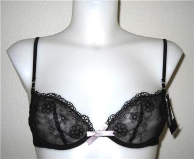 NWT Elle Macpherson Boudoir 018 Austrian Embroidery U/W Bra 36D