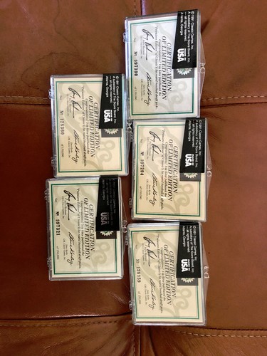 (5 Sets) 1991 CLASSIC Baseball Draft Picks sets Chipper Jones SEALED and MINT - Picture 2 of 3