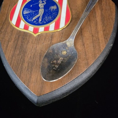 1981 US Open Merion Golf Club Plaque And Inscribed Spoon Vintage - Picture 5 of 10