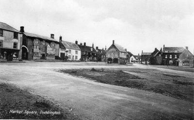Market Square (B) Deddington Nr Barford Adderbury Banbury unbenutzt alter PC