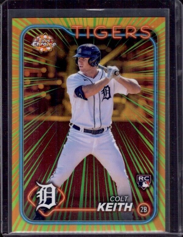 COLT KEITH 2024 Topps Chrome Radiating Rookie SP Insert RC #RR-6