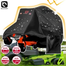 600D Zero Turn Riding Lawn Mower Cover Waterproof Weatherproof Fits Up To 60"